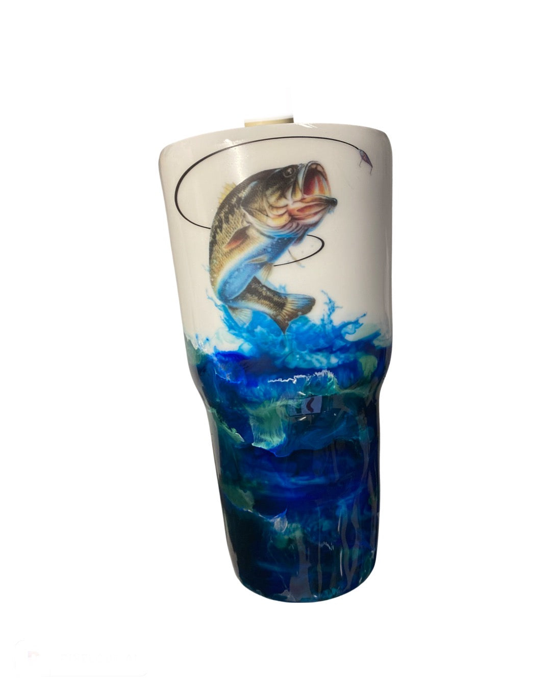Gone Fishing 30 ounce Tumbler Cup