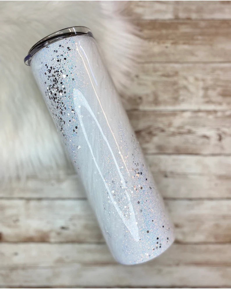 20oz Skinny Tumbler - White